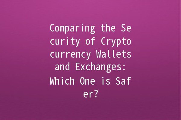 Comparing the Security of Cryptocurrency Wallets and Exchanges: Which One is Safer? 🔒💸