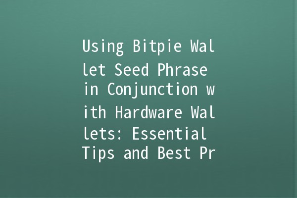 Using Bitpie Wallet Seed Phrase in Conjunction with Hardware Wallets: Essential Tips and Best Practices 🪙🔒